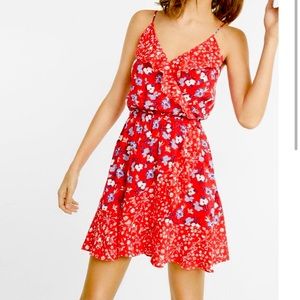 Red White & Blue Summer Wrap Dress